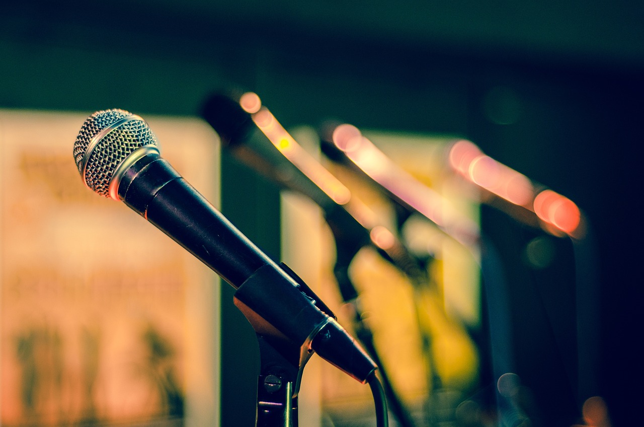 a microphone