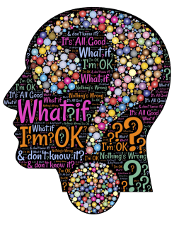 graphic with many different phrases asking, what if?